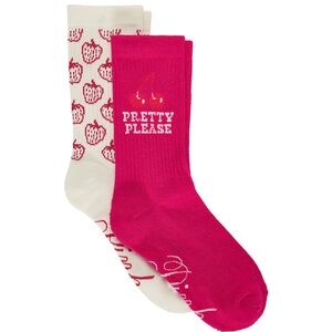 PINK Victoria’s Secret 2-Pack Crew Socks